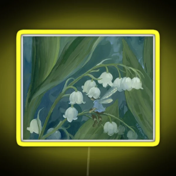 Lily Of The Valley RGB Neon Sign