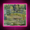 Lily-pad-bridge-painting-RGB-neon-sign-pink
