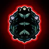 lime-hawk-moths-under-rgb-neon-sign-at-night