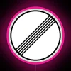 limits no longer apply autobahn neon rgb pink sign