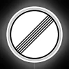RGB Neon Sign: Limits No Longer Apply on Autobahn