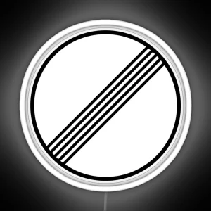 Limits No Longer Apply Autobahn RGB Neon Sign