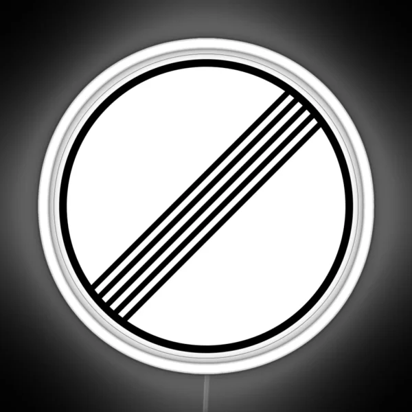 Limits No Longer Apply Autobahn RGB Neon Sign