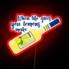 limoncello rgb neon sign red