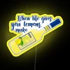 Limoncello Neon Sign - RGB Yellow Bartender Tool for Liqueur Display