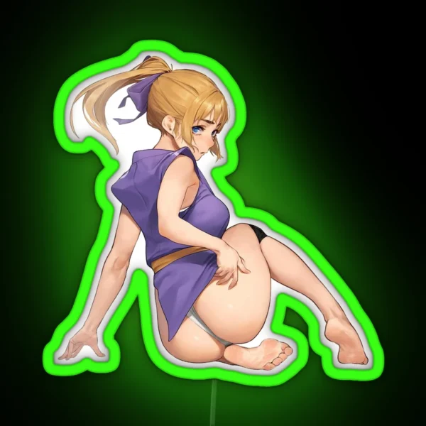 Linda Shinobi RGB Neon Sign