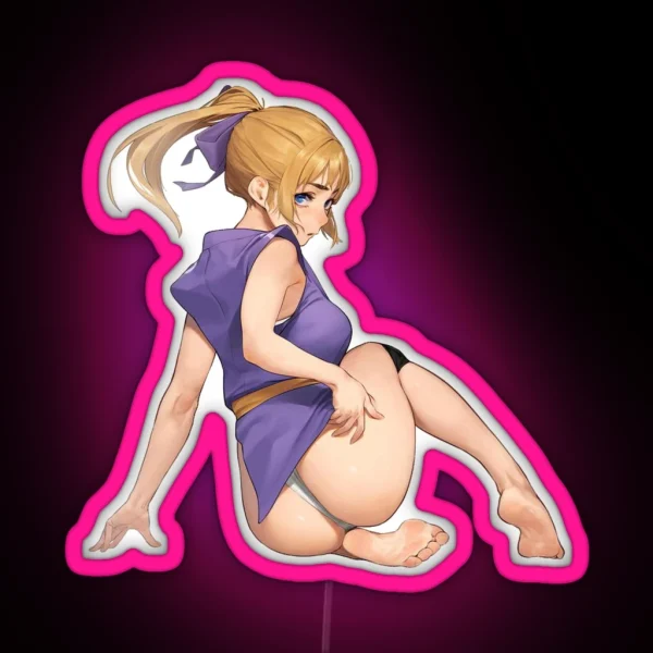 Linda Shinobi RGB Neon Sign