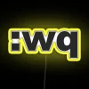 linux vim write and quit wq command led rgb neon sign