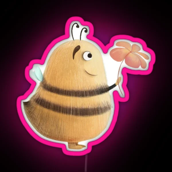 Little Bee RGB Neon Sign