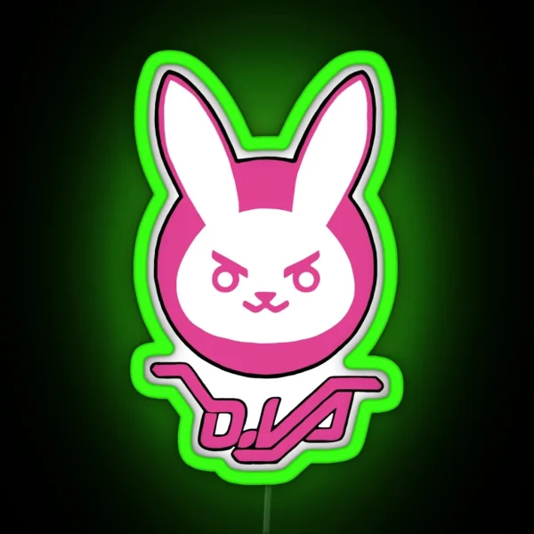 Little Bunny RGB Neon Sign