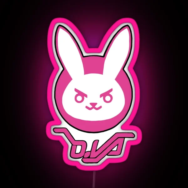 Little Bunny RGB Neon Sign