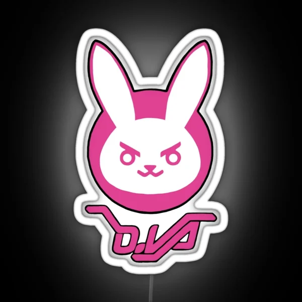 Little Bunny RGB Neon Sign