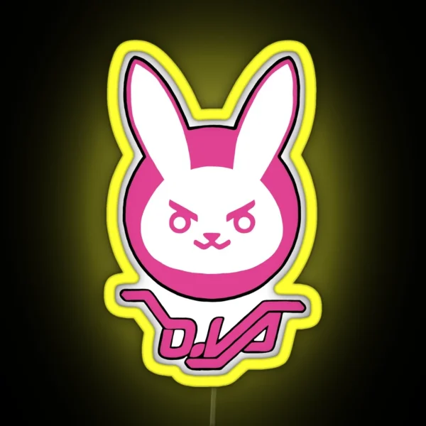 Little Bunny RGB Neon Sign