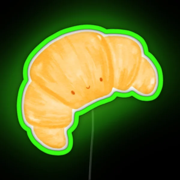 Little Croissant RGB Neon Sign
