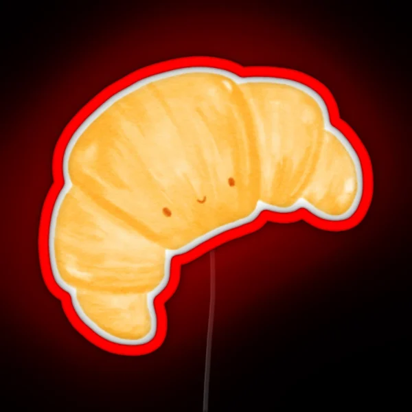 Little Croissant RGB Neon Sign