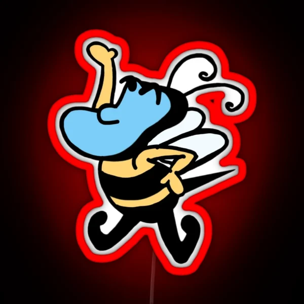 Little Genie Bee Bee Yourself RGB Neon Sign