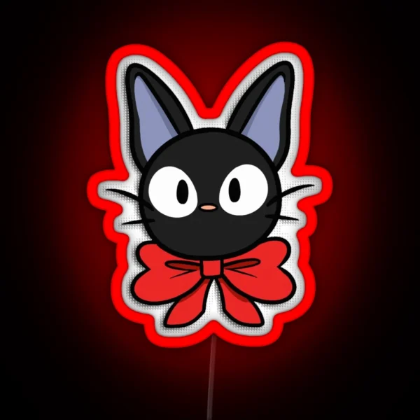 Little Jiji From Kiki S Delivery Service RGB Neon Sign