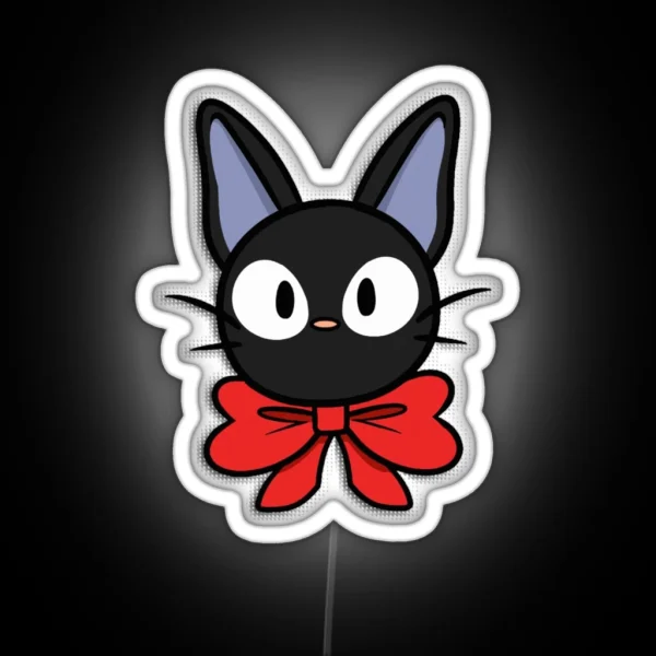 Little Jiji From Kiki S Delivery Service RGB Neon Sign