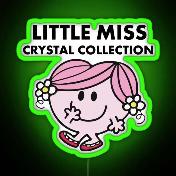 Little Miss Crystal Collection RGB Neon Sign