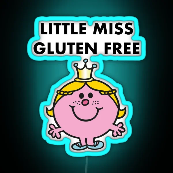 Little Miss Gluten Free RGB Neon Sign