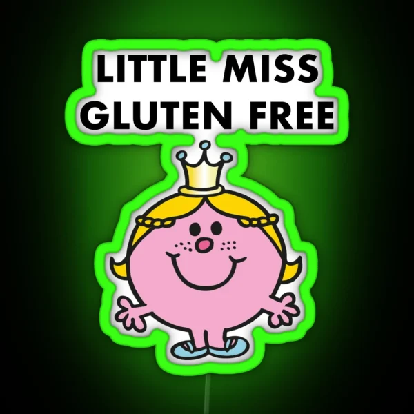 Little Miss Gluten Free RGB Neon Sign