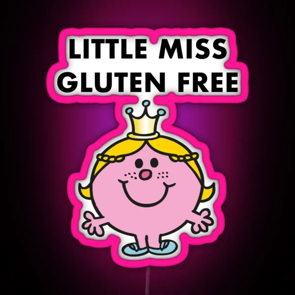 Little Miss Gluten Free RGB Neon Sign