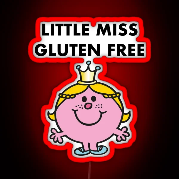 Little Miss Gluten Free RGB Neon Sign