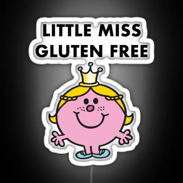 Little Miss Gluten Free RGB Neon Sign