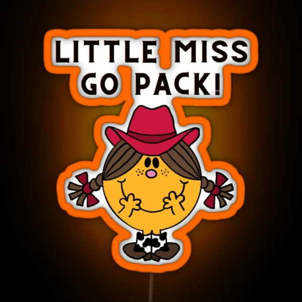 Little Miss Go Pack RGB Neon Sign