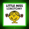 little miss lobotomy neon sign rgb green