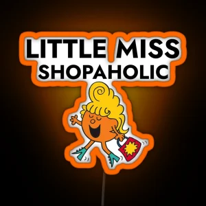 Little Miss Shopaholic RGB Neon Sign