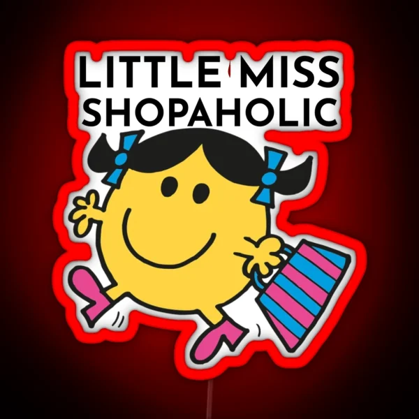 Little Miss Shopaholic RGB Neon Sign