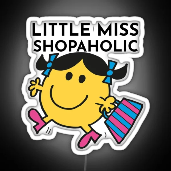 Little Miss Shopaholic RGB Neon Sign