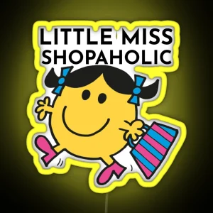 Little Miss Shopaholic RGB Neon Sign