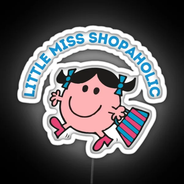 Little Miss Shopaholic RGB Neon Sign