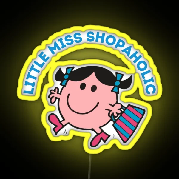 Little Miss Shopaholic RGB Neon Sign