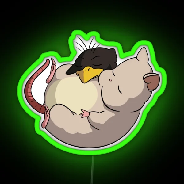 Little Mouse RGB Neon Sign