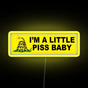 Little Piss Baby RGB Neon Sign