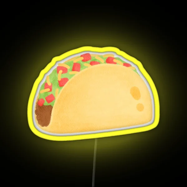 Little Taco RGB Neon Sign