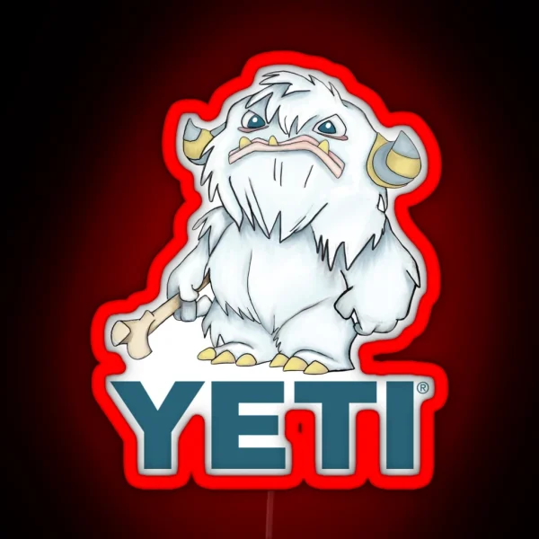 Little Yeti RGB Neon Sign