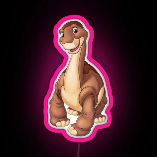 Littlefoot And The Land Before Time RGB Neon Sign