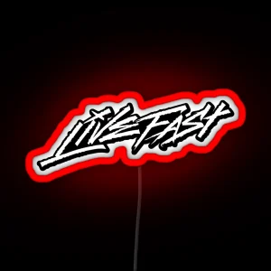 Livefast Bikelife RGB Neon Sign