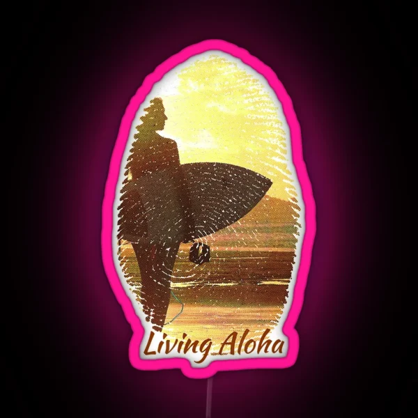 Living Aloha RGB Neon Sign