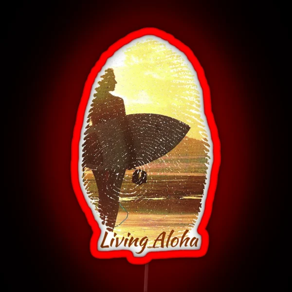 Living Aloha RGB Neon Sign