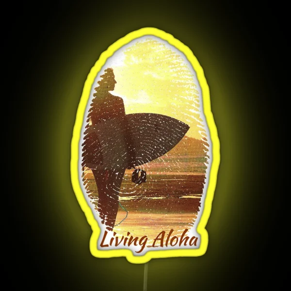 Living Aloha RGB Neon Sign