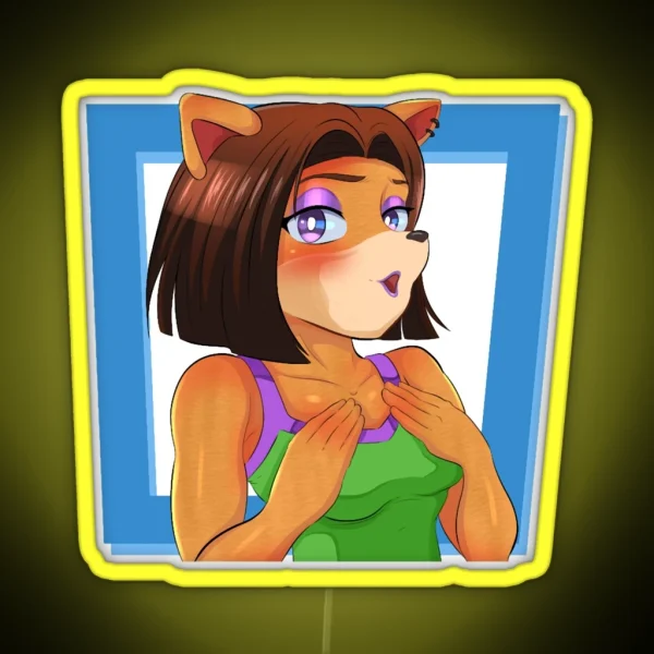 Liz Bandicoot RGB Neon Sign