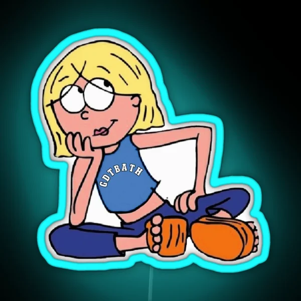 Lizzie Mcguire Gdtbath RGB Neon Sign