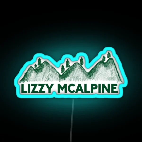 Lizzy Mcalpine RGB Neon Sign