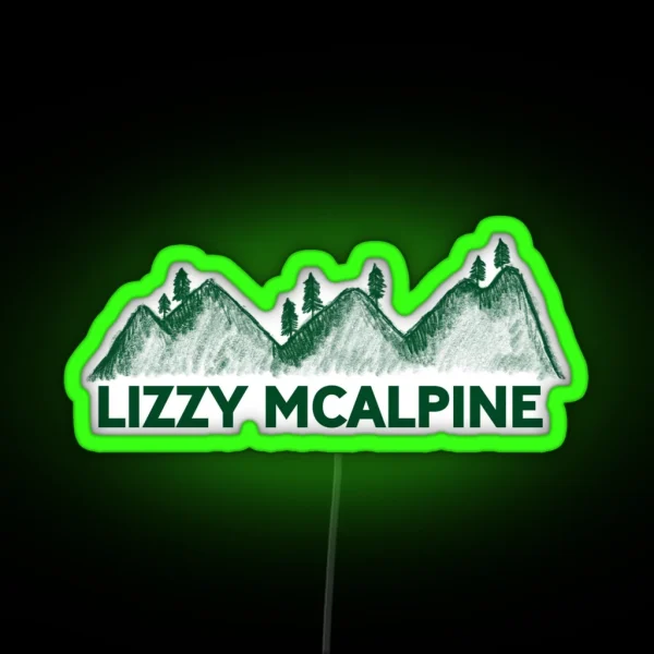 Lizzy Mcalpine RGB Neon Sign