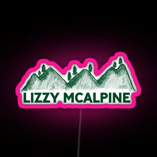 Lizzy Mcalpine RGB Neon Sign